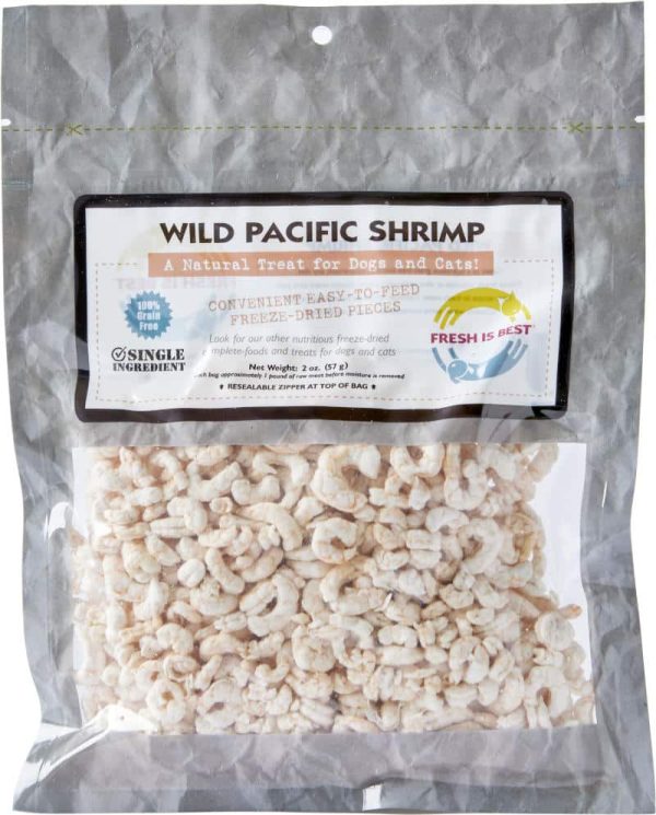 Fresh is Best Freeze Dried Treats, Wild Pacific Shrimp, 2oz Sale