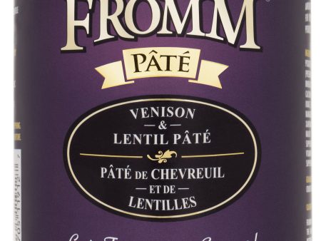 Fromm Grain Free Dog Can Food, Pate Venison & Lentil Online now