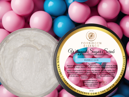 Bubble Gum Whipped Sugar Scrub Hot on Sale