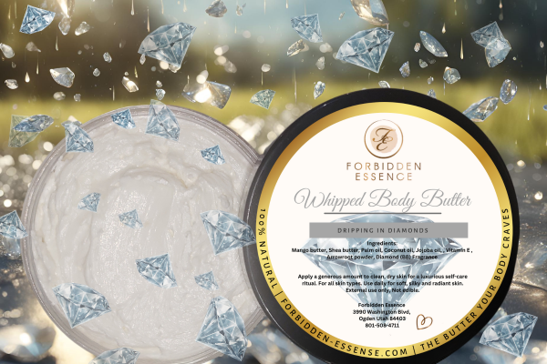 Whipped Body Butter Dripping in Diamonds For Sale