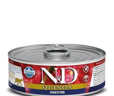 Farmina N&D Quinoa Functional Grain Free Cat Can Food Digestion Lamb For Sale