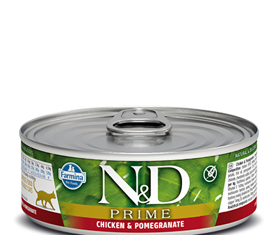 Farmina N&D Prime Grain Free Cat Can Food Chicken & Pomegranate Online