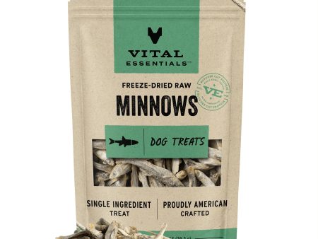 Vital Essentials Dog Freeze Dried Treats Minnows Hot on Sale