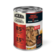 Acana Grain Free Dog Can Food Premium Chunks Beef Recipe Discount