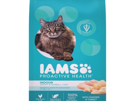 Iams Proactive Health Weight & Hairball Care 3.5 Lb. Chicken & Turkey Flavor Adult Cat Food Online Sale