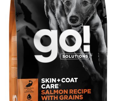 Petcurean GO! Skin & Coat Care Grains Dog Dry Food Salmon Supply