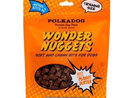 Polkadog Wonder Nuggets Dog Treats Peanut Butter, 12oz Discount