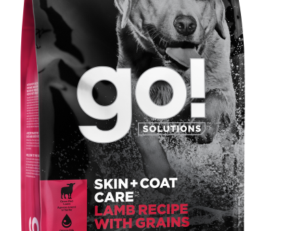 Petcurean GO! Skin & Coat Care Grains Dog Dry Food Lamb Supply