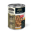 Acana Grain Free Dog Can Food Premium Chunks Duck Recipe Sale