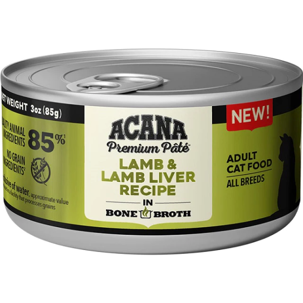 Acana Cat Grain Free Pate Can Food Lamb & Lamb Liver Online Hot Sale