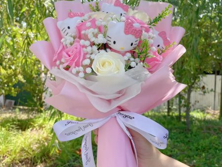 Plush Dolls  Flower Bouquet For Cheap