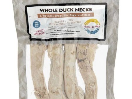 Fresh is Best Freeze Dried Treats, Duck Neck 3.5 oz Online now