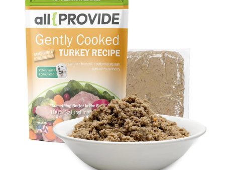 All Provide Dog Frozen Gently Cooked Food Turkey on Sale