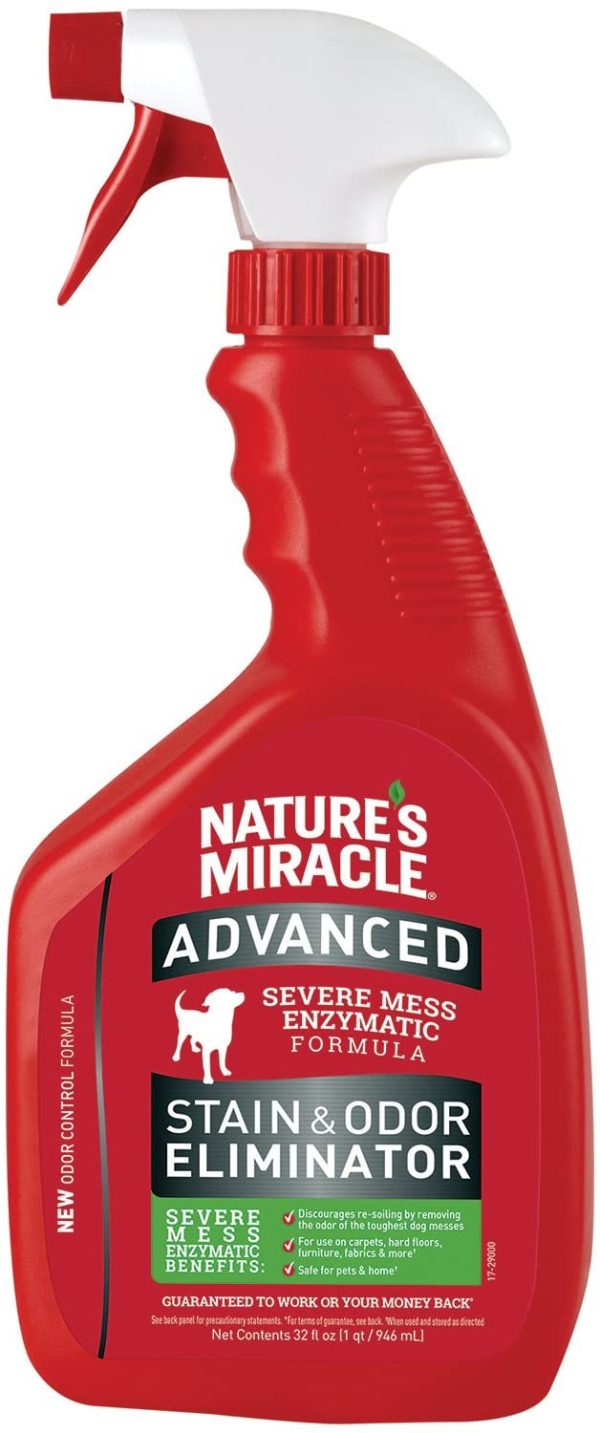 Nature s Miracle Dog Advanced Stain & Odor Remover, 32oz Online