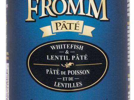 Fromm Grain Free Dog Can Food, Pate Whitefish & Lentil Hot on Sale