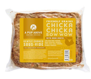 A Pup Above Dog Frozen Gently Cooked Food Chicka Bow Wow 12lb Online Sale