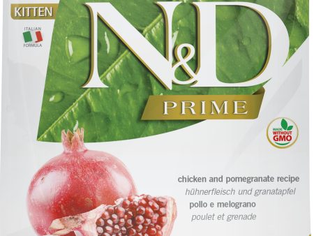 Farmina N&D Prime Grain Free Cat Dry Food Chicken & Pomegranate Kitten Online Sale