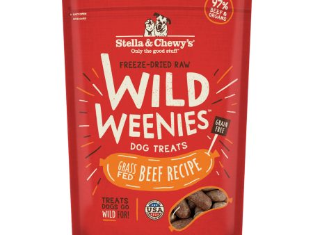 Stella & Chewy s Dog Treats Freeze Dried Wild Weenies Beef Recipe Discount