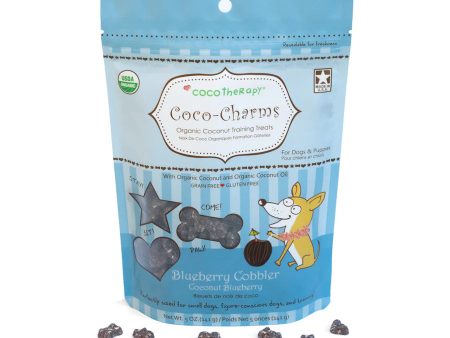 Coco Therapy Treats, Coco-Charms Blueberry Cobbler, 5oz Online now