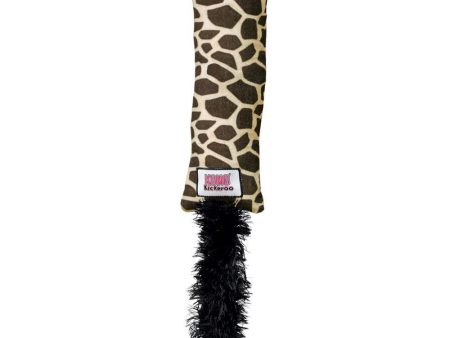 KONG Kickeroo Plush Catnip Filled Giraffe Print Cat Toy Online Hot Sale