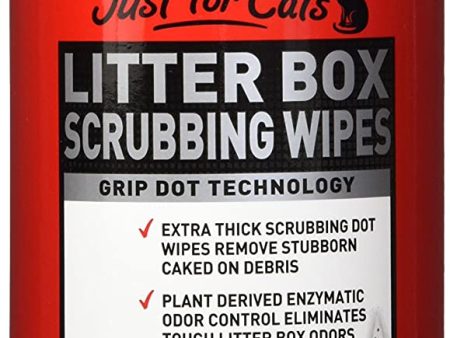 Nature s Miracle Litter Box Scrubbing Wipe, 30ct For Cheap