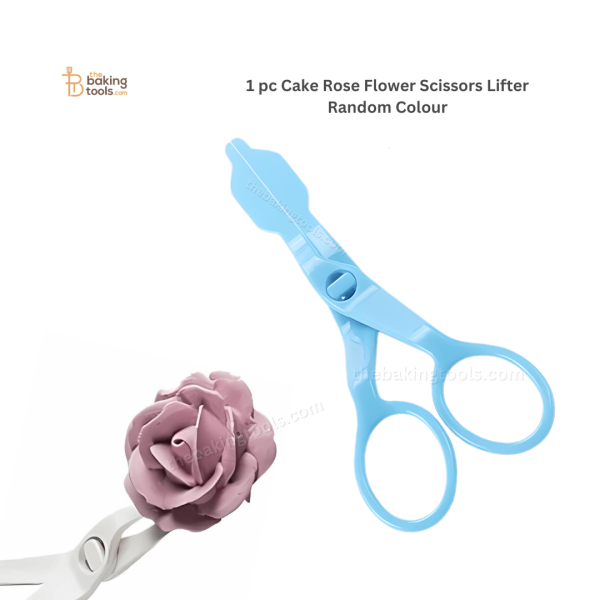 1 pc Cake Rose Flower Scissors Lifter Online Hot Sale