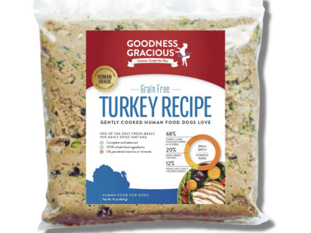 Goodness Gracious Gently Cooked Dog Food Turkey Sale