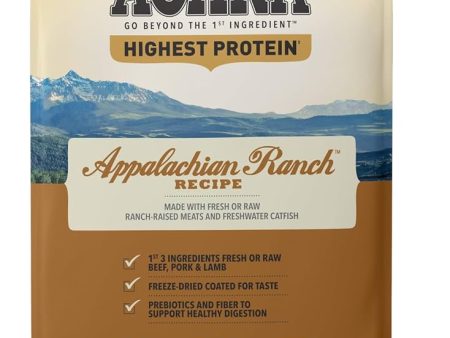 Acana Highest Protein Grain Free Dog Dry Food Appalachian Ranch Online Sale