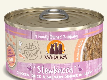 Weruva Stew Grain Free Cat Can Food Stewbacca Chicken, Duck, & Salmon Supply