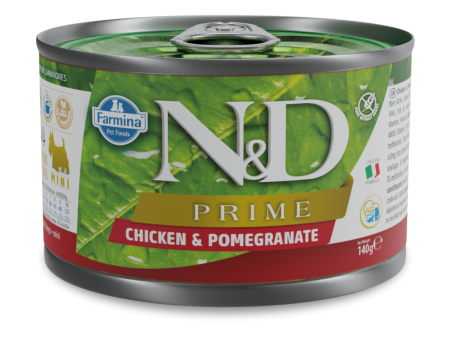 Farmina N&D Prime Grain Free Dog Can Food Chicken & Pomegranate For Cheap