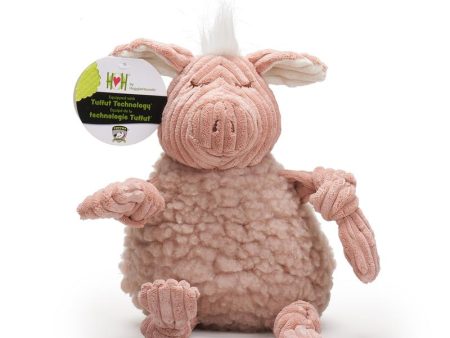 Hugglehounds HuggleFleece FlufferKnottie Penelope Pig Large For Discount