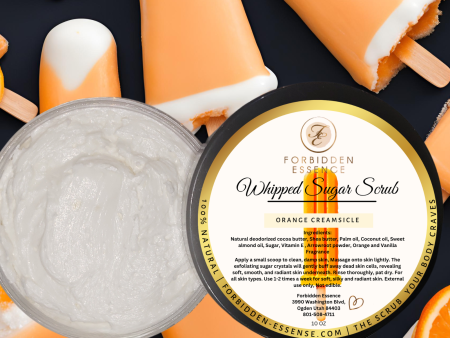 Orange Creamsicle Whipped Sugar Scrub Sale