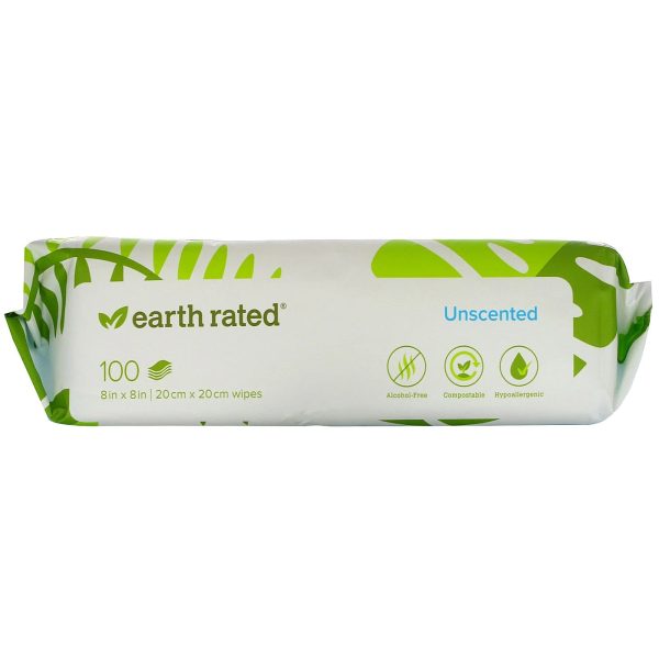 Earth Rated Grooming Wipes Unscented Online