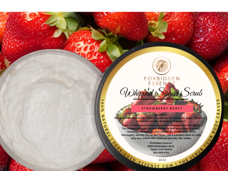 Strawberry Burst Whipped Sugar Scrub Hot on Sale