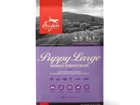 Orijen Grain Free Dog Dry Food Large Breed Puppy Online now