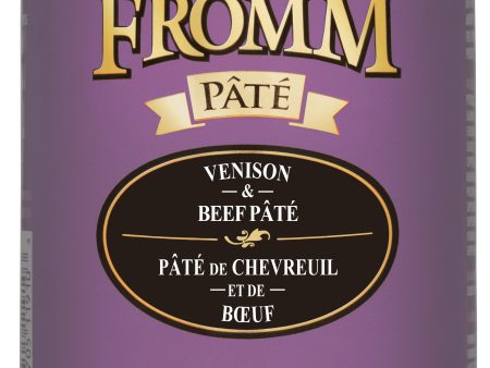 Fromm Grains Dog Can Food, Pate Venison & Beef For Cheap