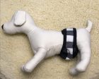 Mr. Wags Belly Band Contoured Black & White on Sale