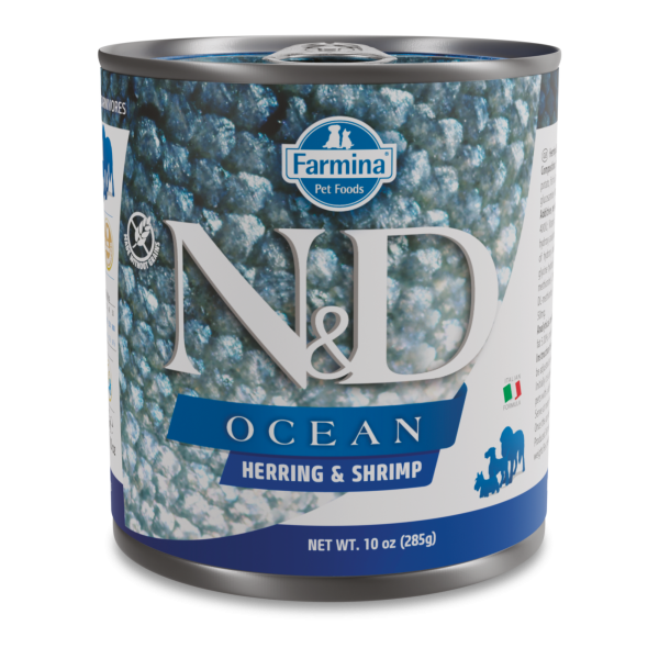 Farmina N&D Ocean Grain Free Dog Can Food Herring & Shrimp For Sale