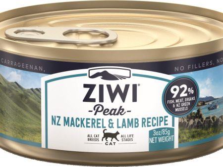 Ziwi Peak Grain Free Cat Can Food Mackerel & Lamb Supply