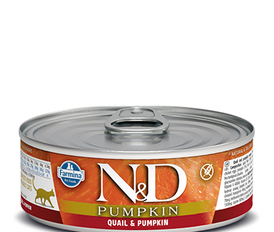 Farmina N&D Pumpkin Grain Free Cat Can Food Quail & Pomegranate For Cheap