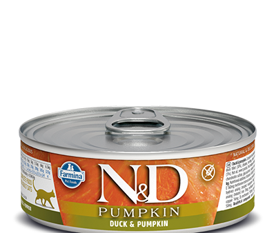 Farmina N&D Pumpkin Grain Free Cat Can Food Duck & Cantaloupe For Sale