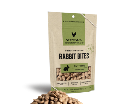 Vital Essentials Dog Treats Rabbit Bites For Sale