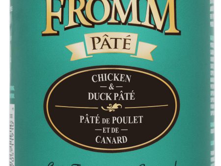 Fromm Grain Free Dog Can Food, Pate Chicken & Duck on Sale