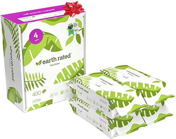 Earth Rated Grooming Wipes Scented Lavender Online now