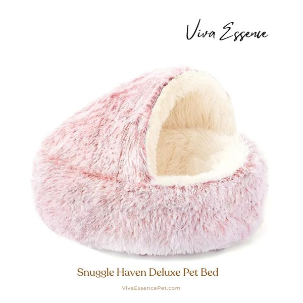 Snuggle Haven Deluxe Pet Bed Fashion