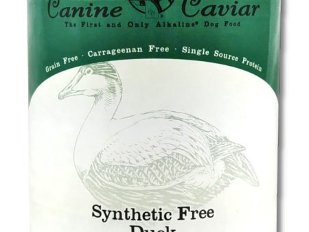 Canine Caviar Dog Grain Free Can Food Synthetic Free Duck Fashion