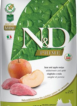 Farmina N&D Prime Grain Free Dog Dry Food Boar & Apple Adult Mini Online Hot Sale